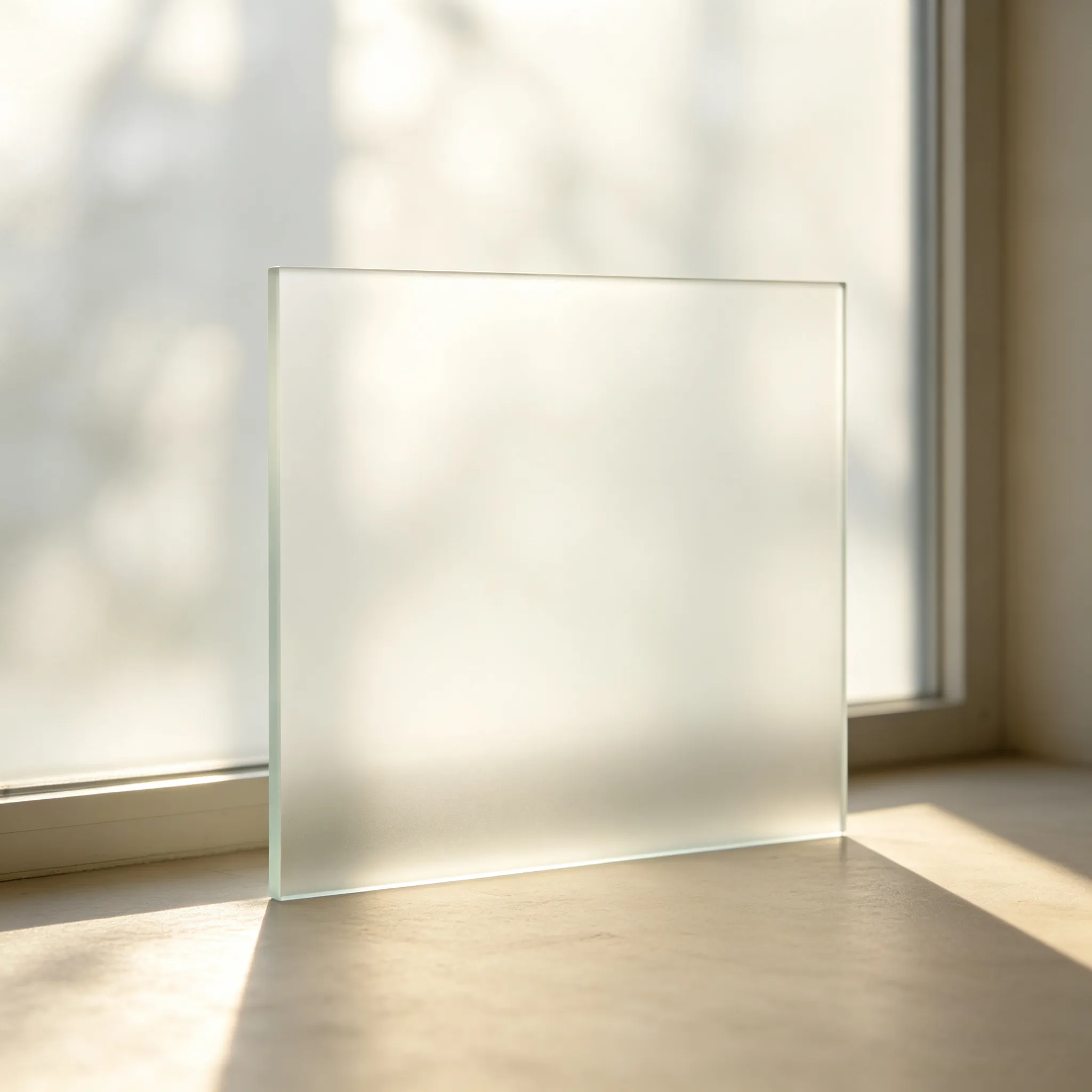 Acid Etched Glass 3