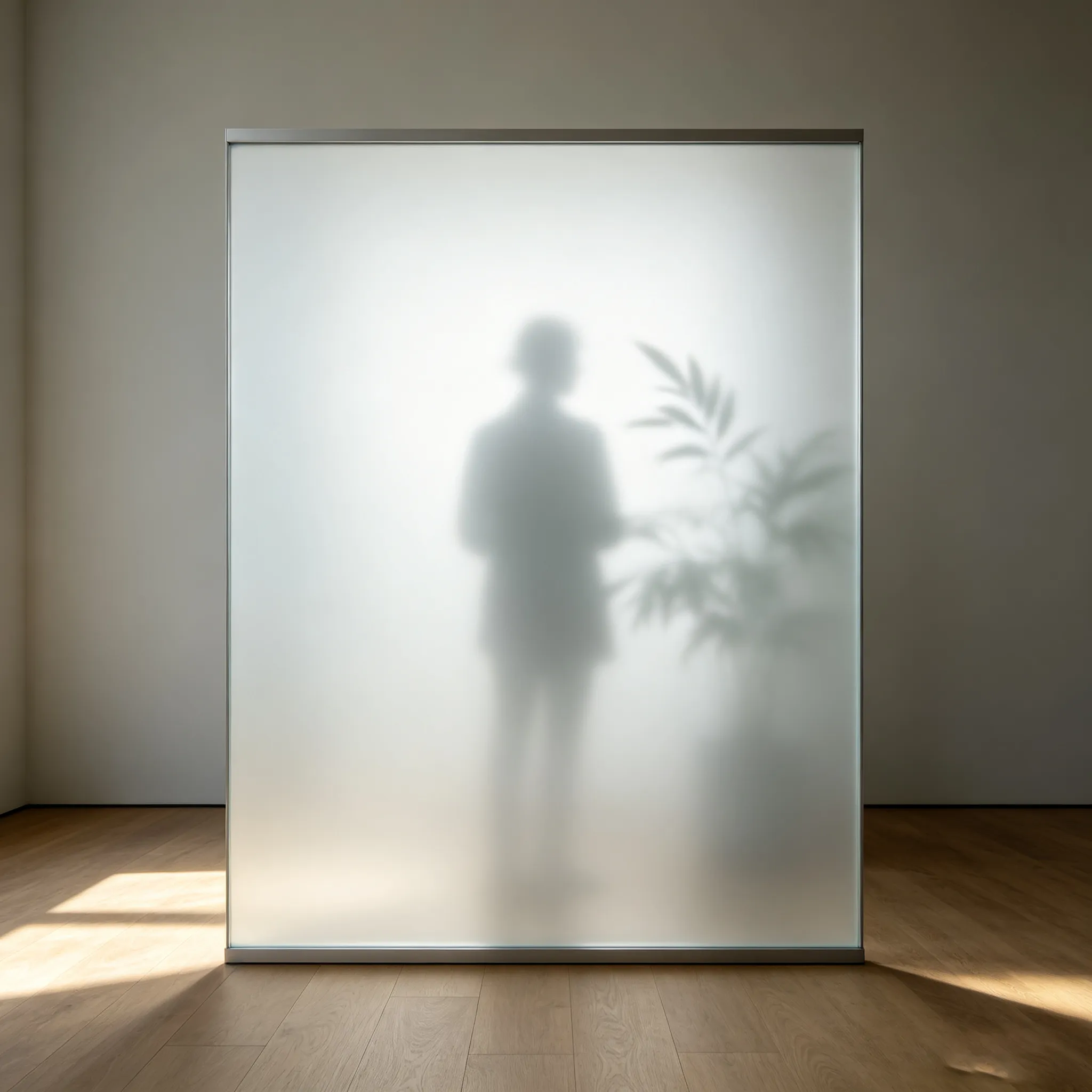 Acid Etched Glass 4