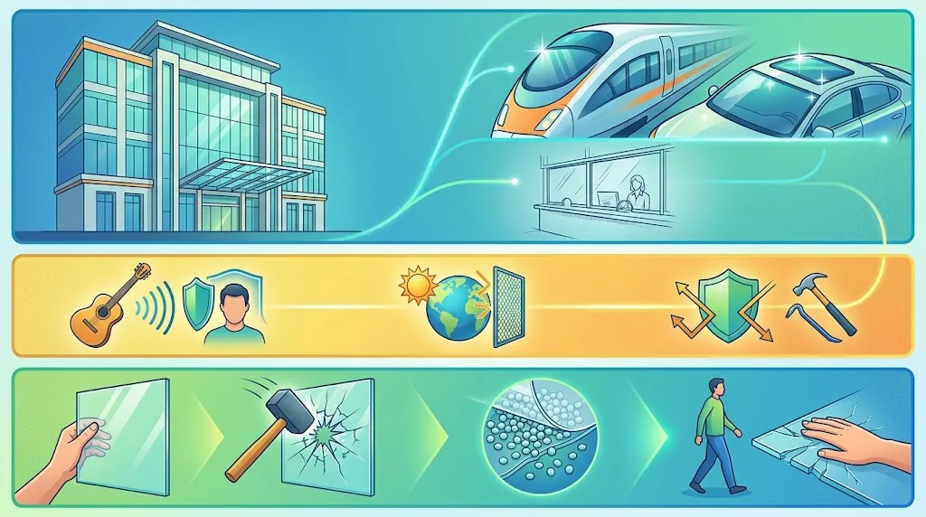 Laminated Glass Applications Benefits Safety Performance