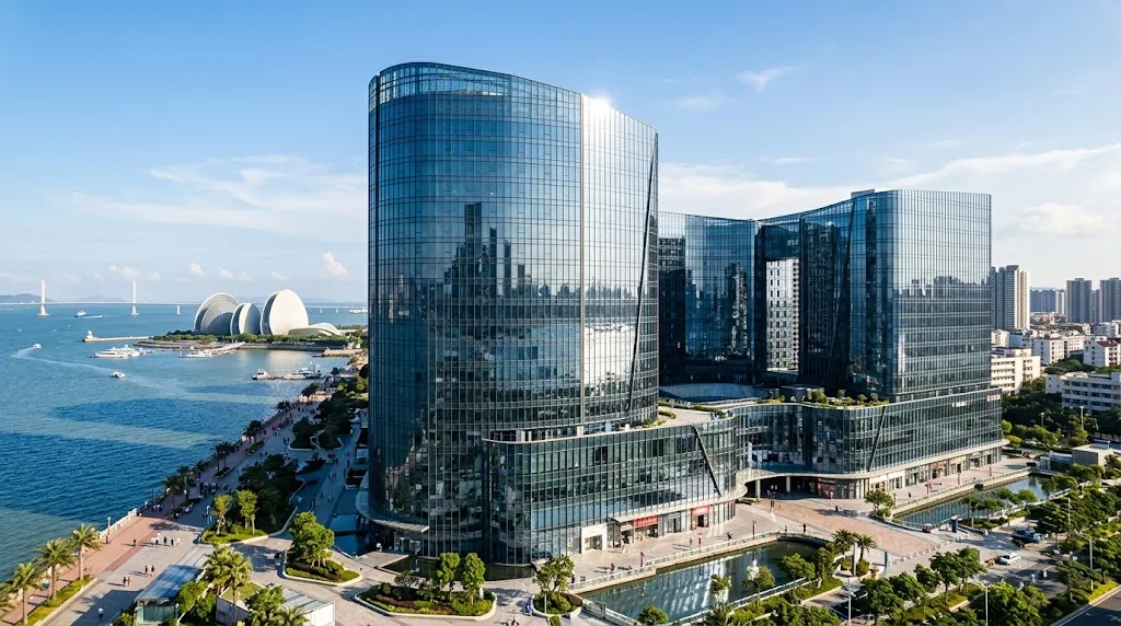 Low E Insulated Glass Commercial Building Zhuhai