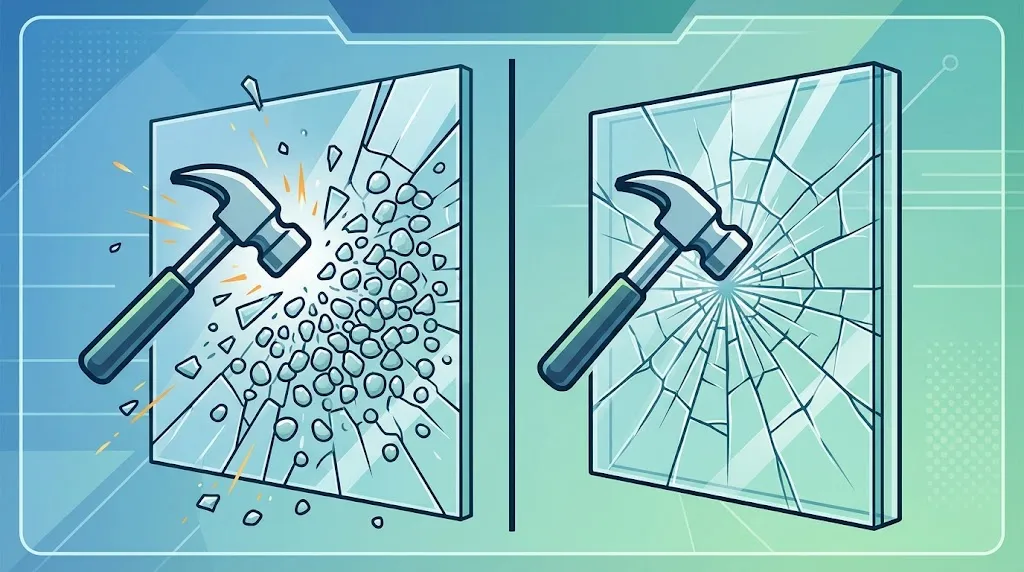 Tempered Glass Vs Laminated Glass Safety